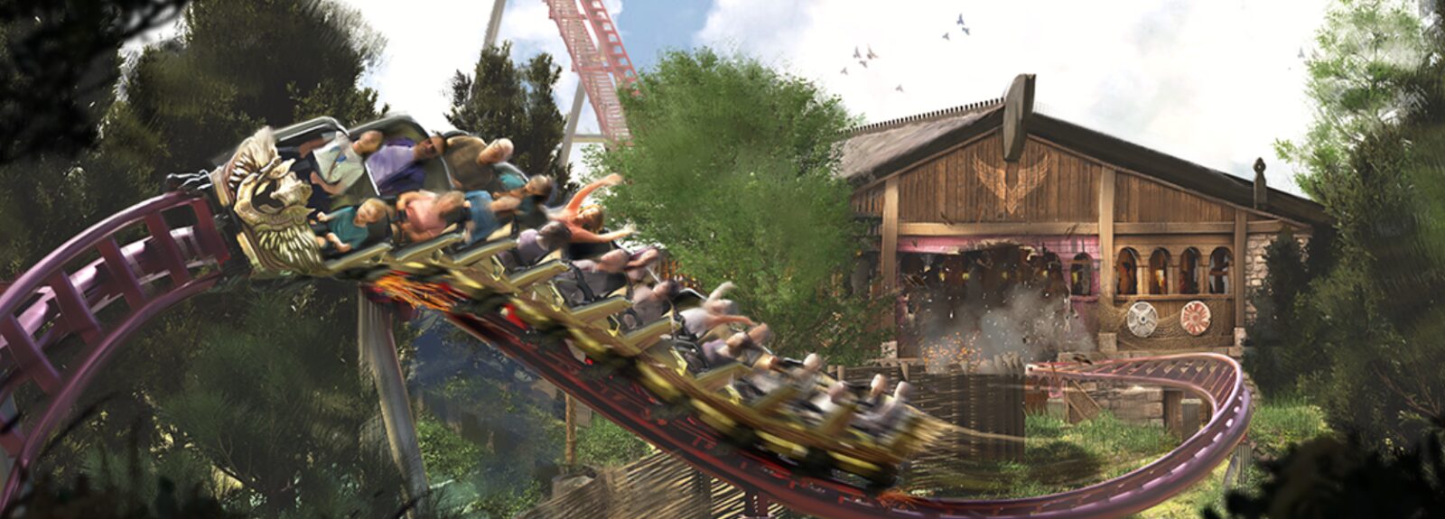 Plan de notre attraction Valkyrie, notre grande nouveauté 2026 !