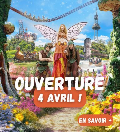Visuel de la Fête du Printemps pour annoncer l'ouverture le 4 avril 2026 !